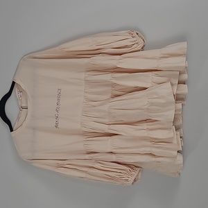 TCEC boutique Seeking his embrace ruffled tiered top Faith God